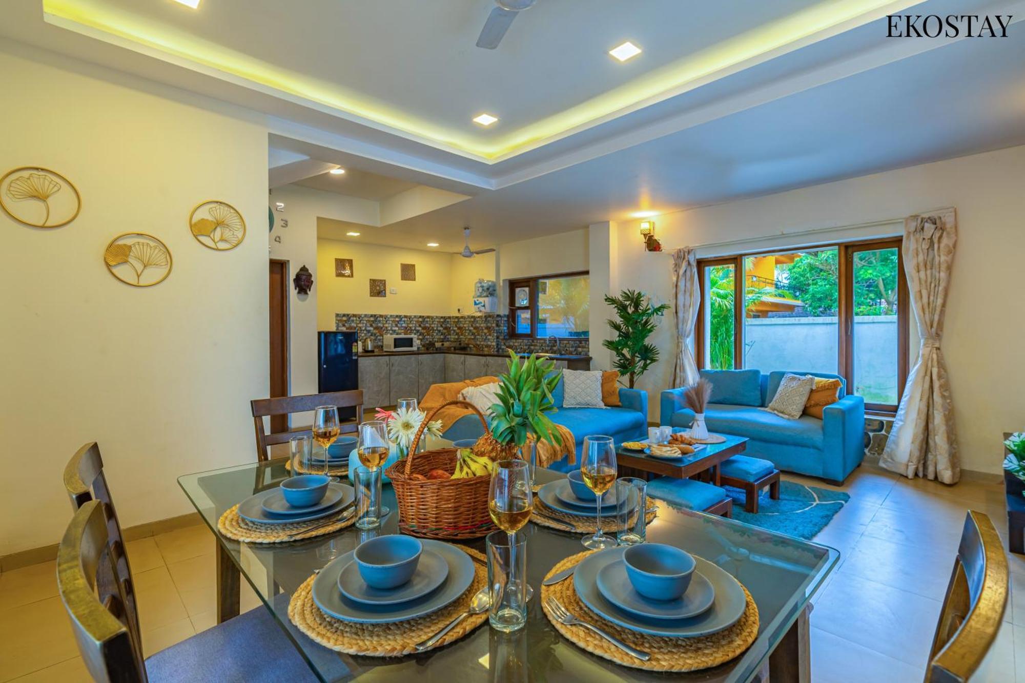 Eko Stay - Solace Villa I Charming Villa Close To Candolim Beach Exterior foto