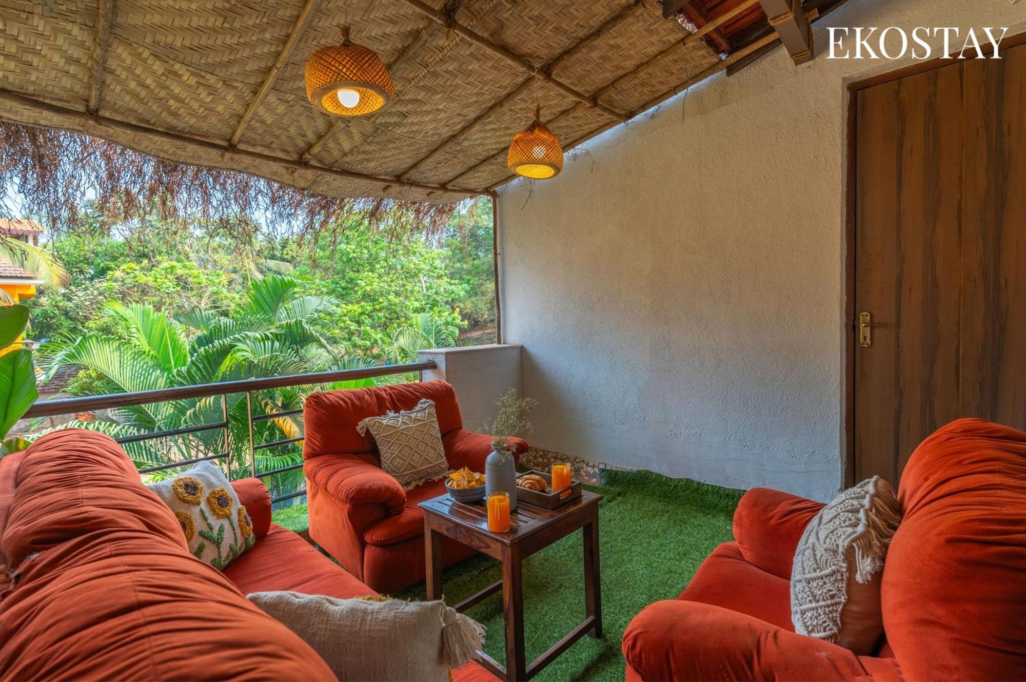 Eko Stay - Solace Villa I Charming Villa Close To Candolim Beach Exterior foto