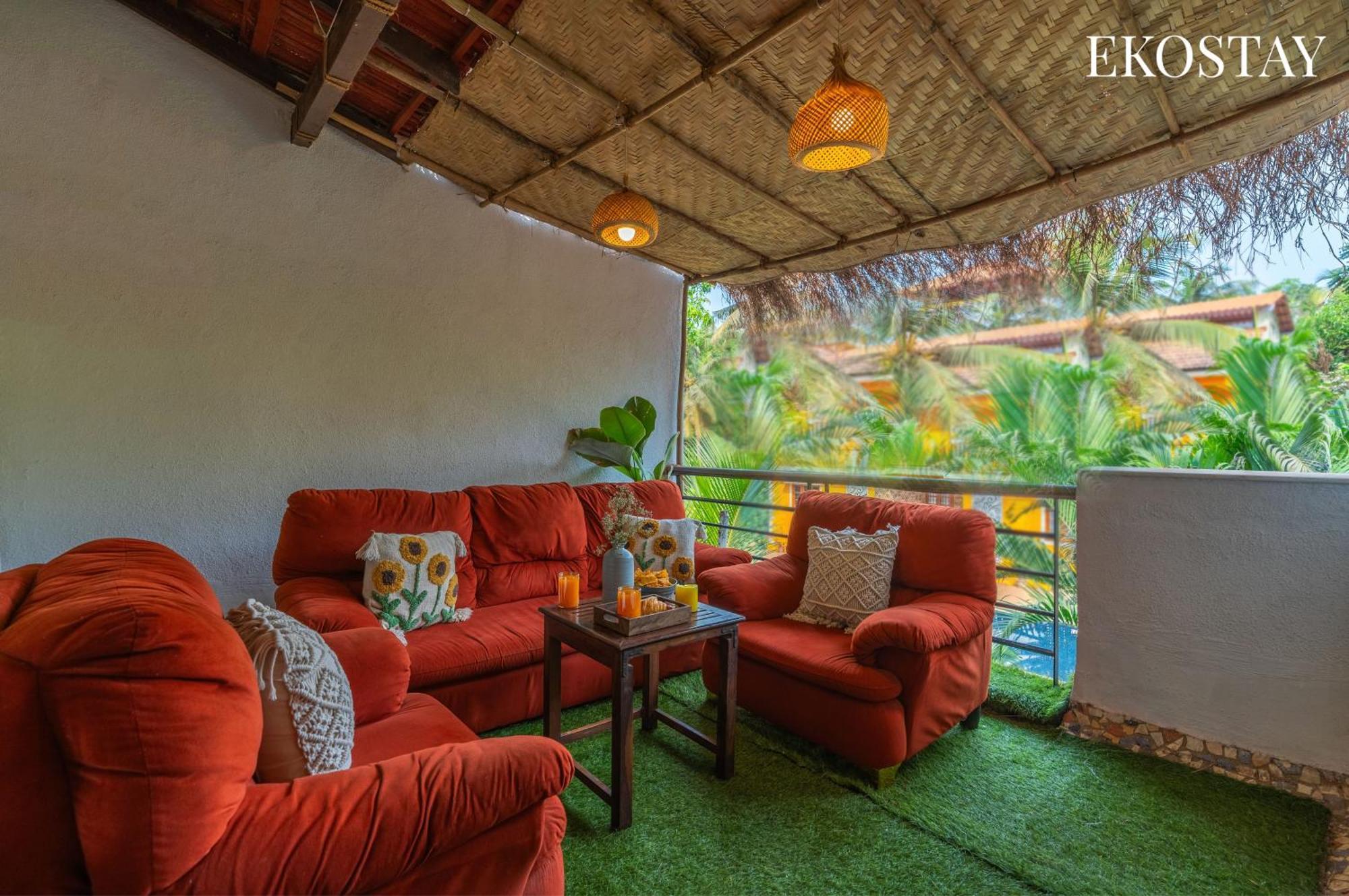 Eko Stay - Solace Villa I Charming Villa Close To Candolim Beach Exterior foto