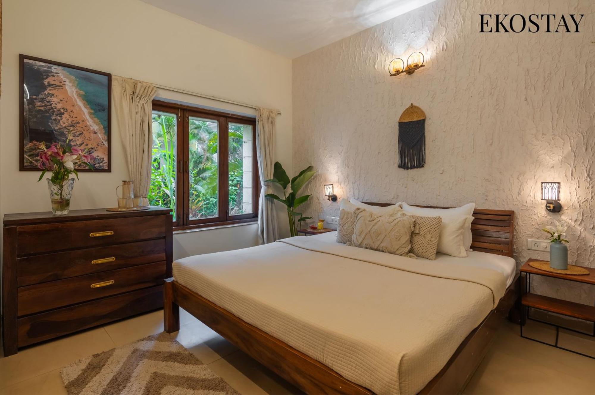 Eko Stay - Solace Villa I Charming Villa Close To Candolim Beach Exterior foto